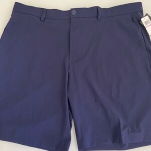 Callaway Mens Golf Shorts 9" Inseam Stretch Performance Peacoat Blue Size 34 NEW